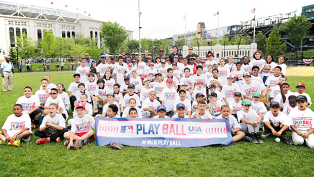 MLB Kicks Off Play Ball Youth Baseball Initiative